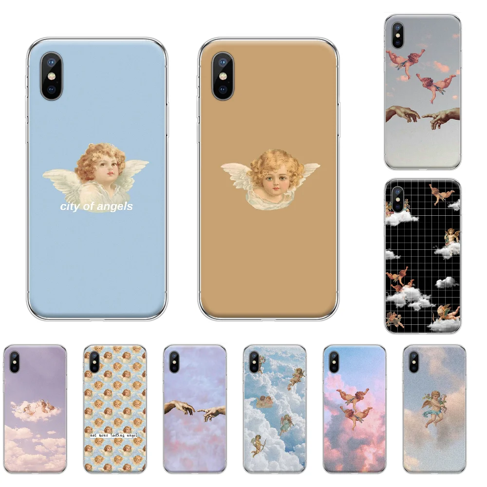 Ренессанс ангелы искусство Эстетическая роскошь уникальный дизайн чехол для