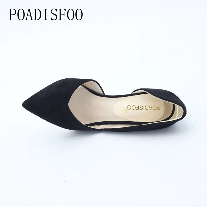 LTARTA/модные туфли лодочки Простой Изысканный тонкий каблук Замшевая женская