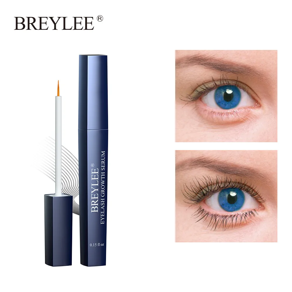 BREYLEE Eyelash Growth Essence Natural Thick Enhancer Nourishes Prolongs Curling Thicker Promotes Care | Красота и здоровье