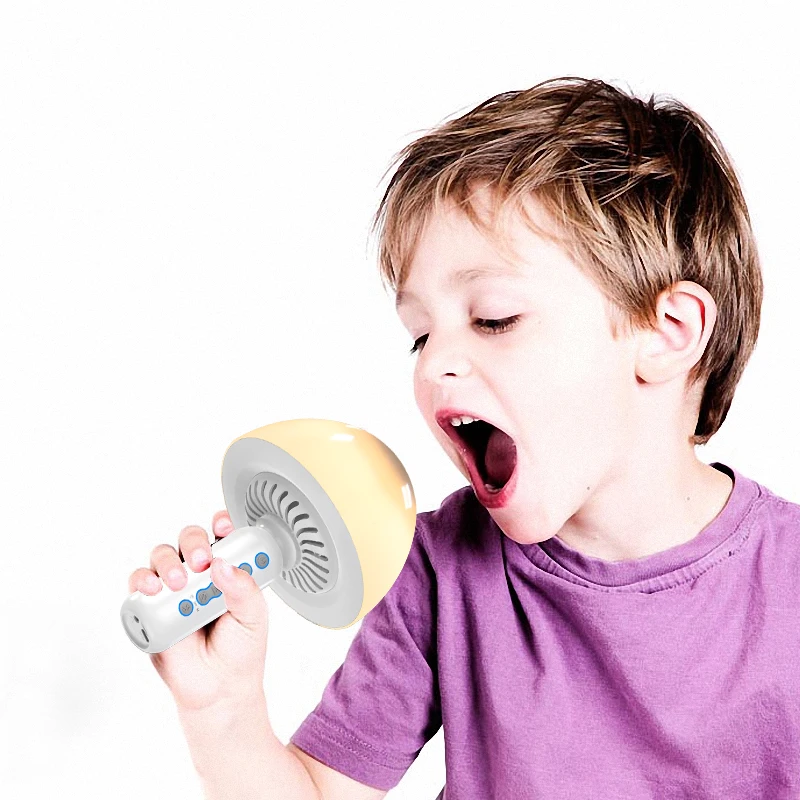 Беспроводной конденсаторный ручной микрофон внешний стерео-музыкальный динамик