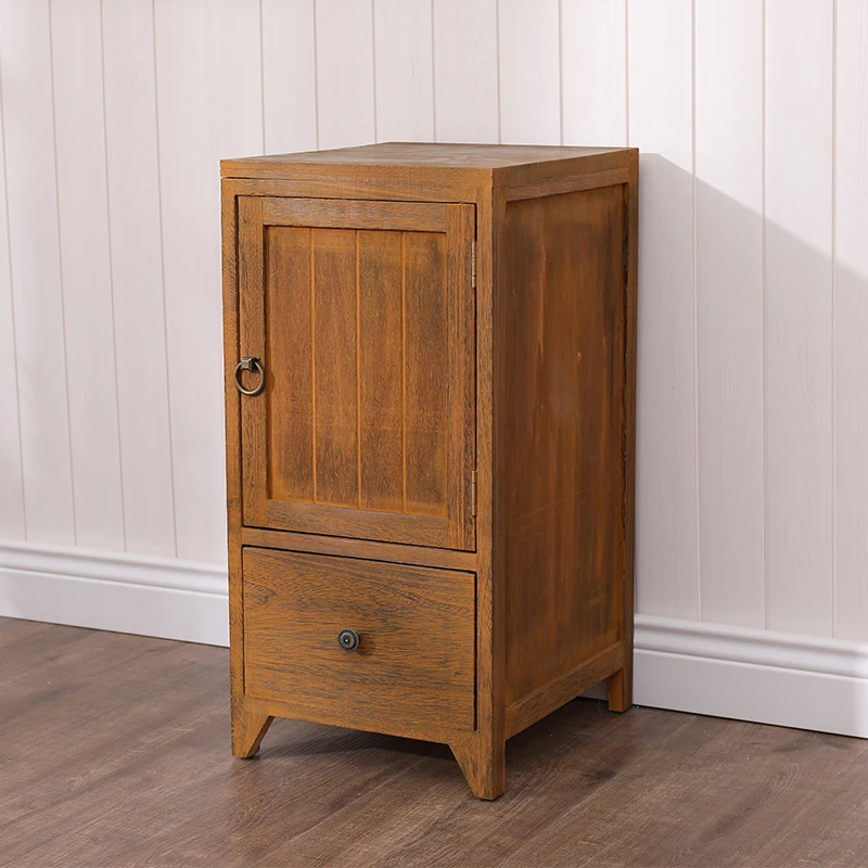 Японский Деревянный Твердый деревянный Настольный ящик для косметики хранения и