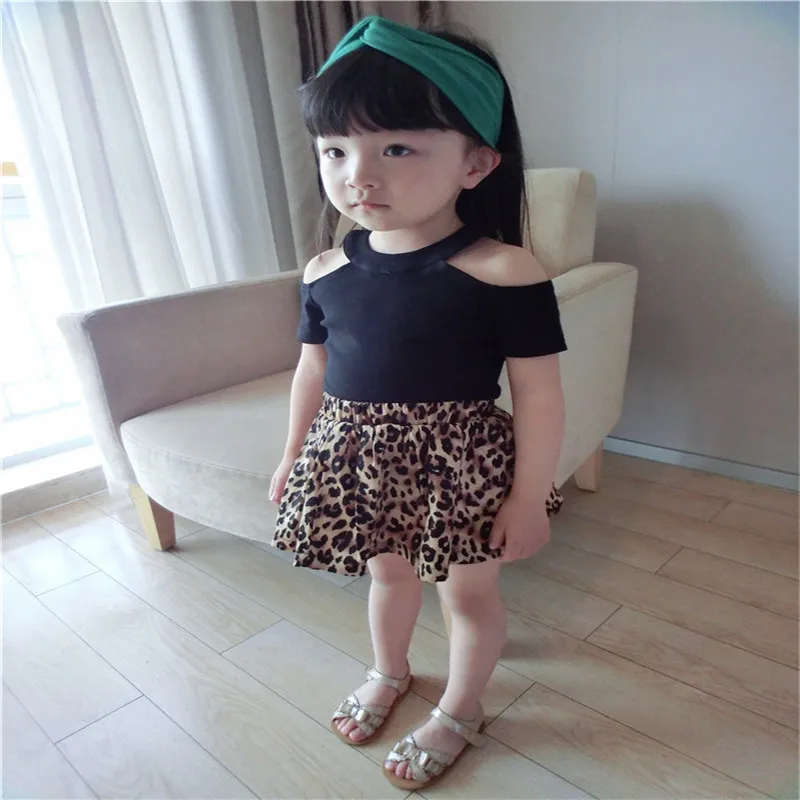 Новая футболка для маленьких девочек Детский мягкий хлопковый топ с открытыми