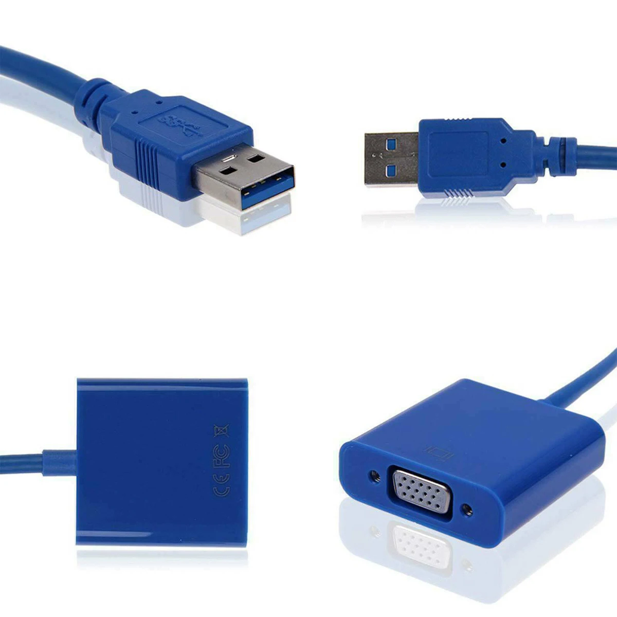 USB 3 0 к VGA кабель мульти-дисплей видео дисплей адаптер конвертер с CD драйверами для