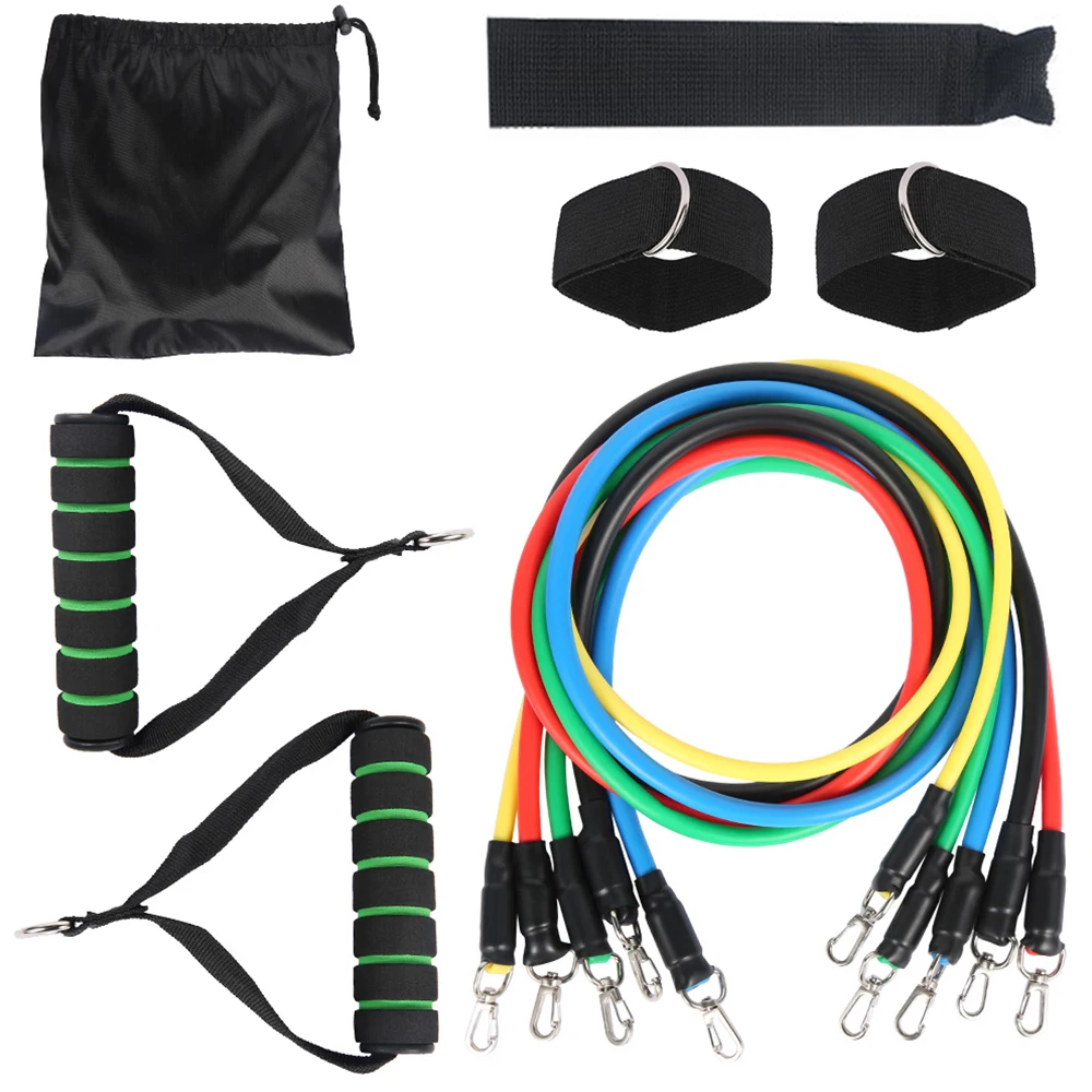 

11 Pcs/Set Resistance Bands Pull Rope Fitness Exercises for VIP Buyers
