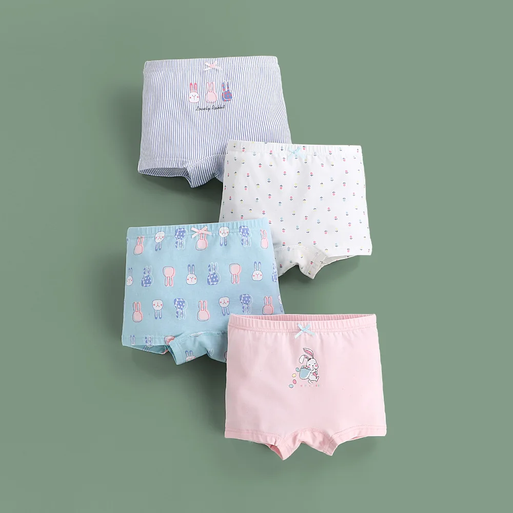 

Baby Girls Underwear Cotton Panties Kids Short Briefs Children Underpants Dot Cartoon Short For Teenage Girls