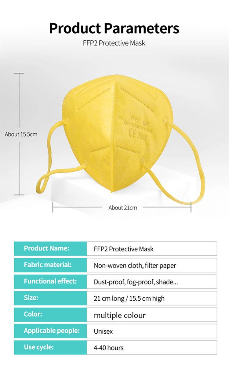 

1-300PCS mascarillas ffp2reutilizable,ffp2mask ce,colored masks,mascarilla fpp2 homologada,spain mask,facemask,ffp2 mascarillas