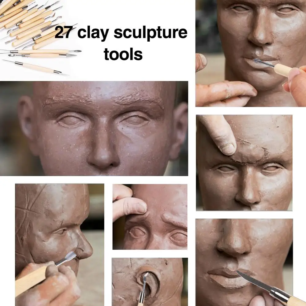 Мульти инструментов керамика глины Скульптура полимерный набор для начинающих