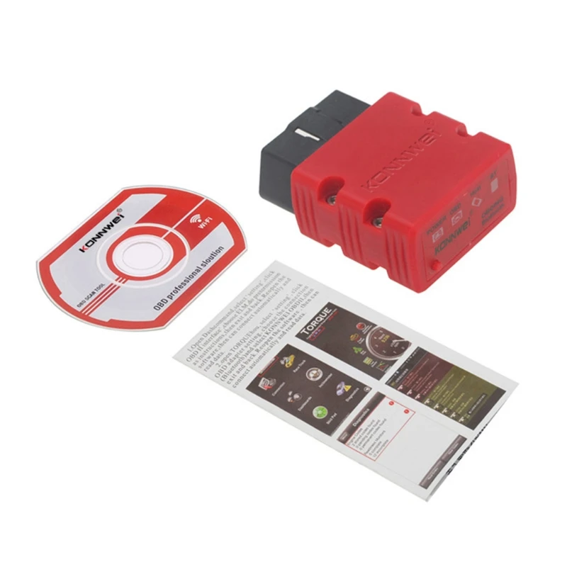 10 м Bluetooth-совместимый KW902 Mini OBD2 автомобильный диагностический инструмент для