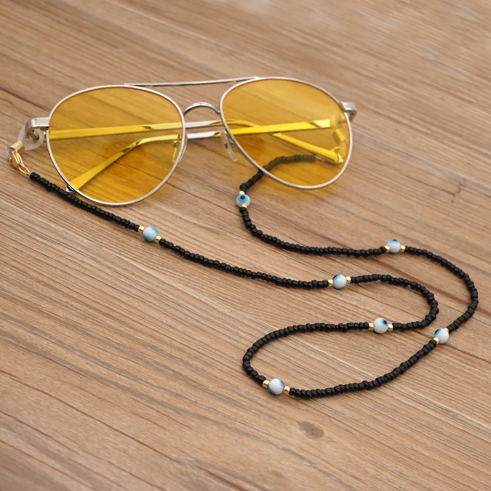 Акриловые Бусины очки для чтения подвесная цепочка на шею маска держатель цепи