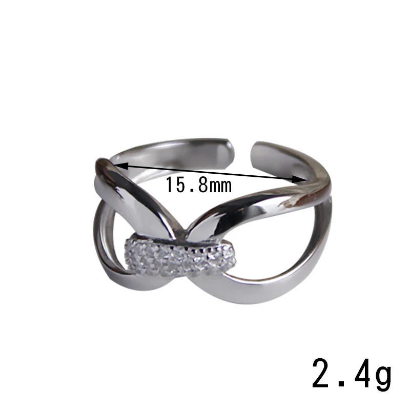 Женское кольцо из серебра 925 пробы с фианитом | Украшения и аксессуары