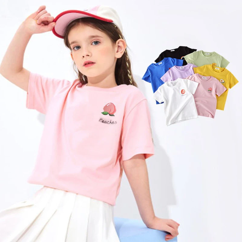 

Детская футболка, одежда для мальчиков и девочек xxx, Мультяшные Детские рубашки из хлопка с коротким рукавом, лето 2022