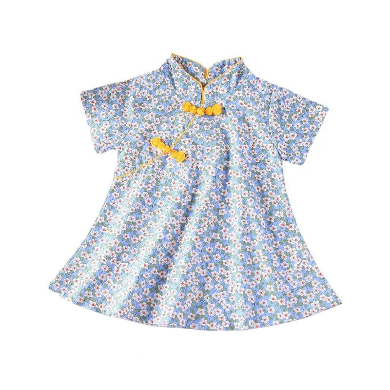 

Kids Infant Cotton Clothing 2021 New Summer Girls Fashion Lovely Clothes Baby Girls Cute Style Dress Toddler Girls Casual Dress