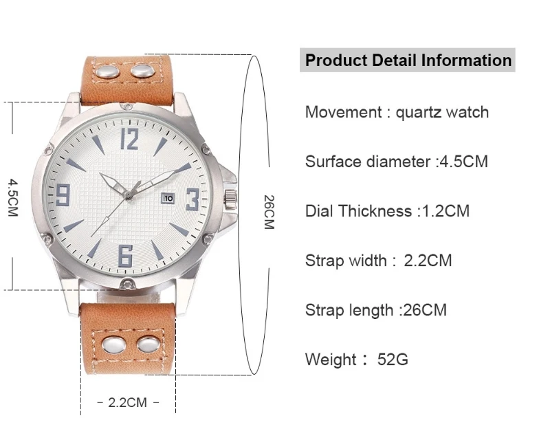 

Fashion Men Leather Quartz Watch Male Business Watches Top Brand Luxury Wristwatches Clock Hour Masculino Reloj Hombre 2020