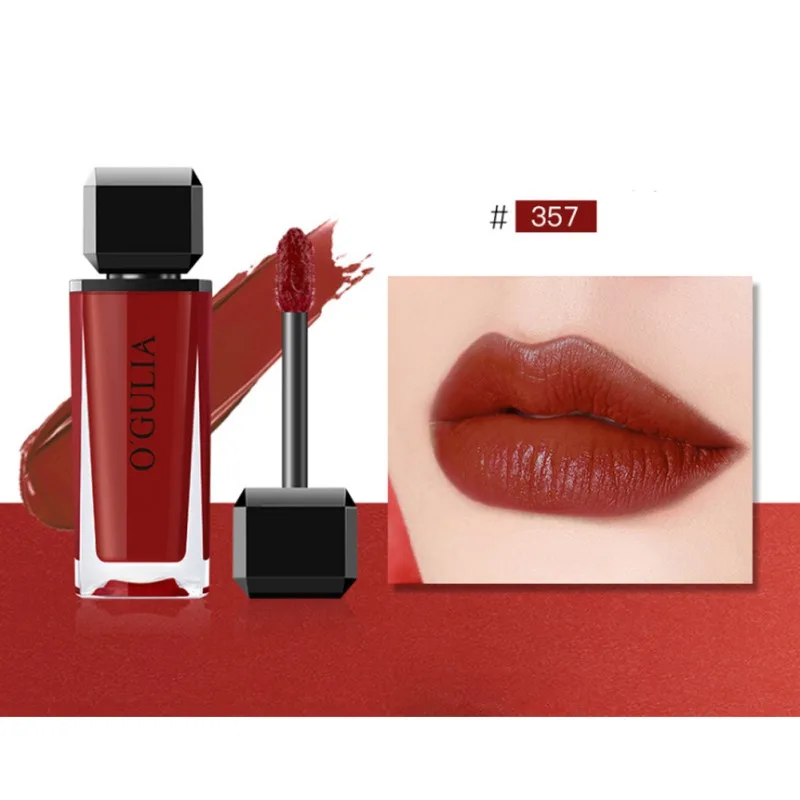 Makeup Lip Gloss Lips Glaze Matte Liquid Lipstick For Ladies Waterproof Moisturize Tint | Красота и здоровье