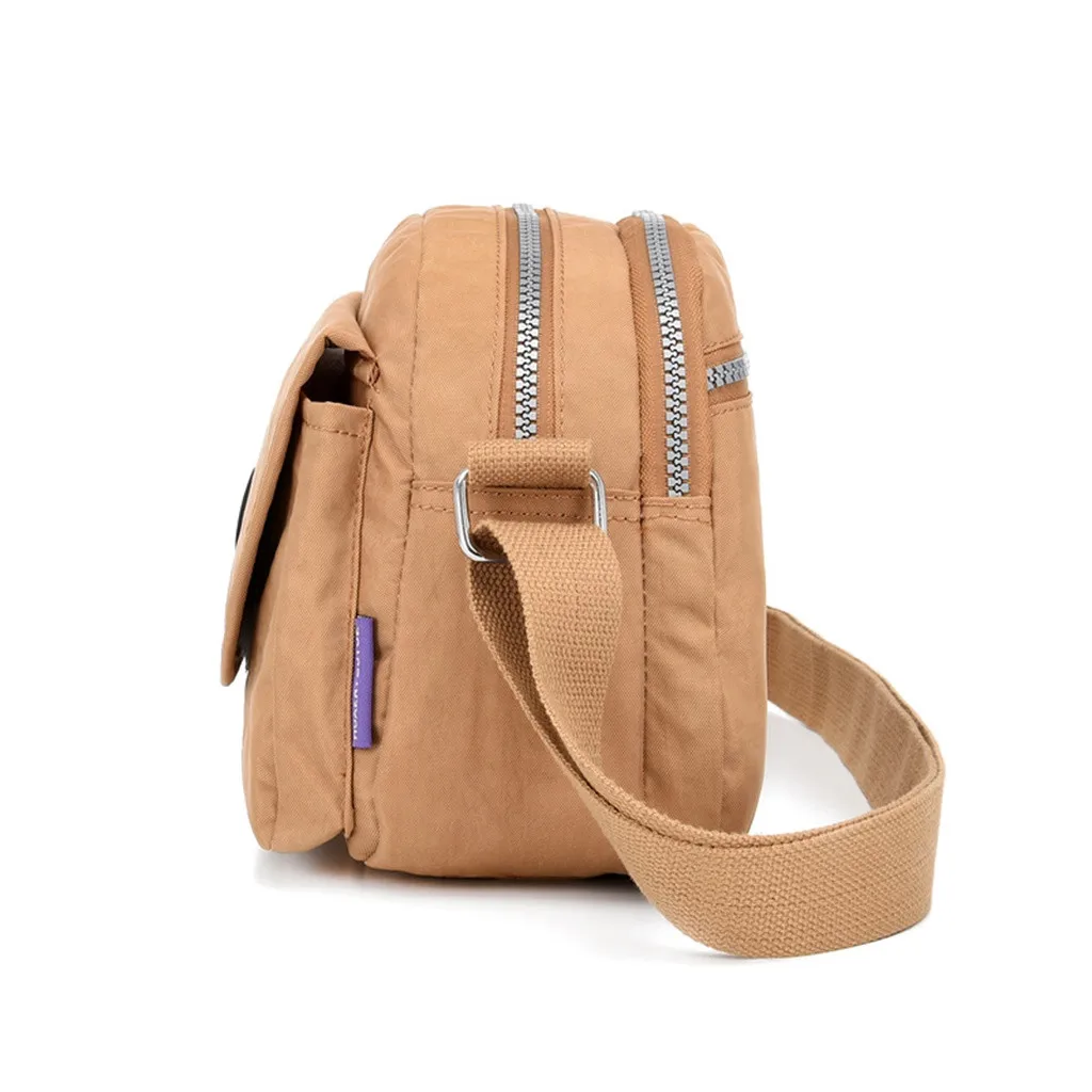 Роскошная Наплечная сумка женская нейлоновая водонепроницаемая элегантная