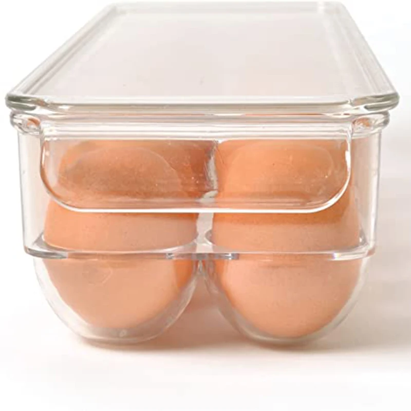 2 шт. 14 решеток лоток для яиц с крышкой контейнер хранения холодильника полка