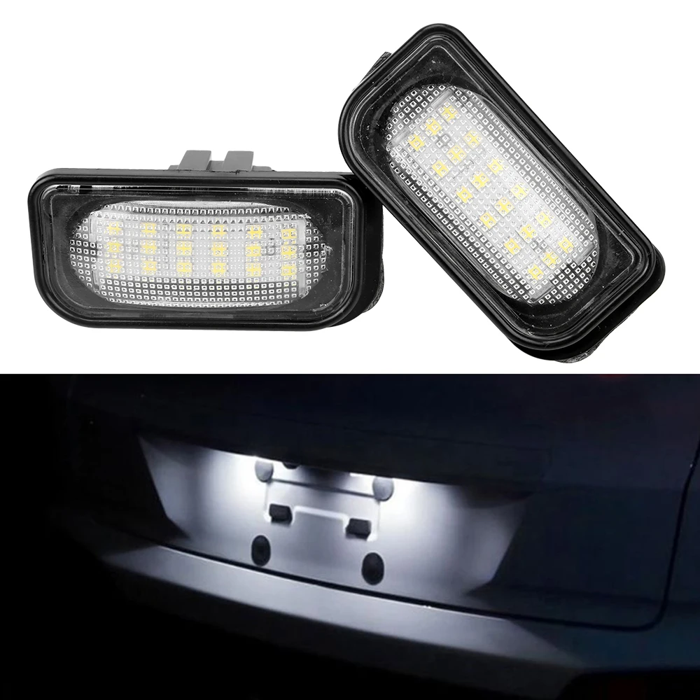

LED CANBUS Error free 2 x 18 SMD License Number Plate Light