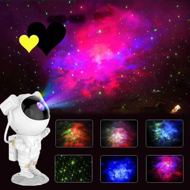 

Creative night gift bedside atmosphere birthday gift full sky star projector astronaut star lamp