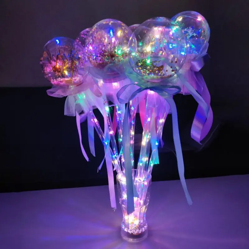 Люминесцентные палочки светильник ящийся Волшебный шар Детская палочка