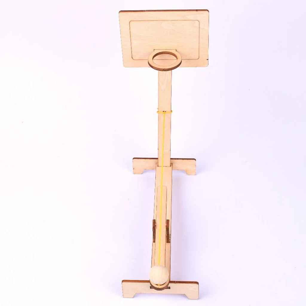 

DIY Mini Handmade Play Basketball Model Kids Science Eduational Toy