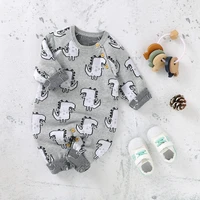 baby rompers cute dinosaur newborn boys jumpsuits outfit cotton knitted toddler children clothing one piece overall long sleeve