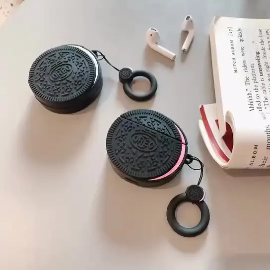 

Силиконовый защитный чехол для наушников Apple Airpods 1/2 pro