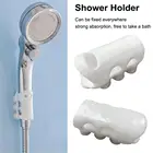 Держатель для душевой лейки SM, присоска, регулируемый держатель, силиконовая настенная присоска, портативная, бесплатная доставка
