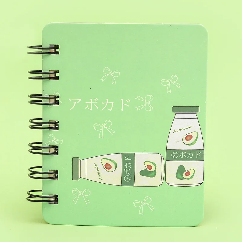 Блокнот Avocado, Kawaii, планировщик, портативный блокнот, записная книжка, bullet journal, caderno, libreta, libretas, записная книжка, дневник