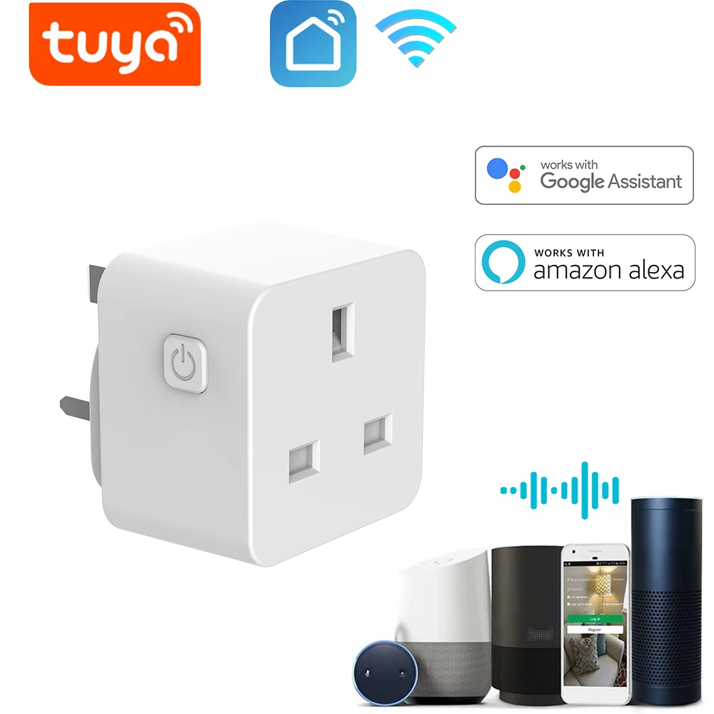 Умная розетка с Wi Fi умная Беспроводная для увлажнителя работает Alexa Google Home не