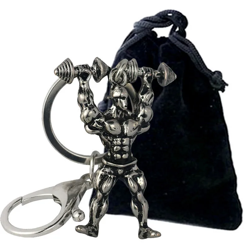 

Cartoon Muscle Male Keychain Creative Fitness Gift Key Pendant Cross-Border Supply Explosion Models Factory Wholesale