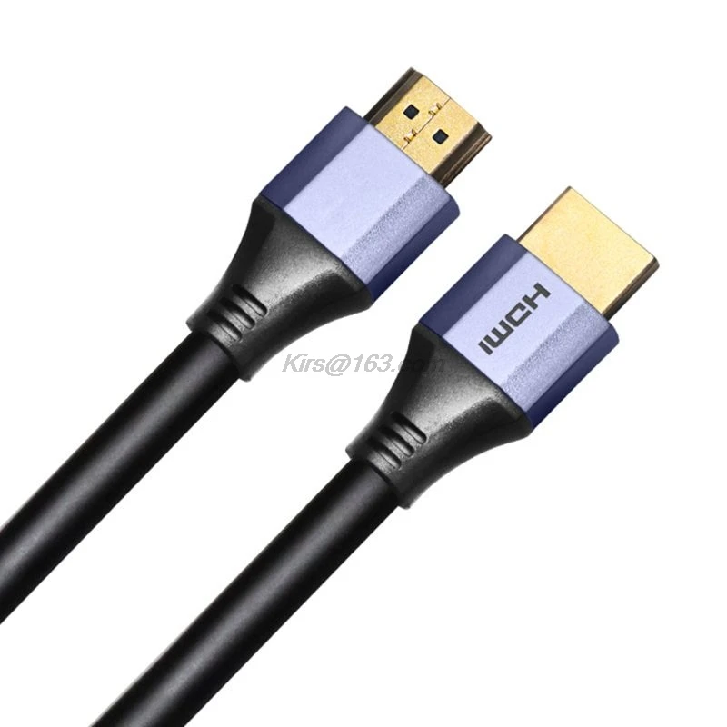 Совместимому с HDMI 2 1 Алюминий кабель Высокое разрешение 8K 48 Гбит/с HDR дуги видео