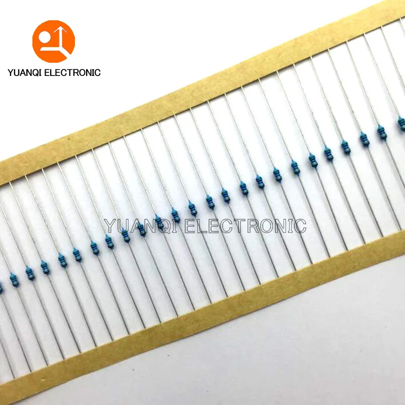 2600pcs 130values 1/6W＝1/8W 0.125W 1% Metal Film Resistors Assorted Pack Kit Set Lot Resistors Assortment Kits Fixed capacitors