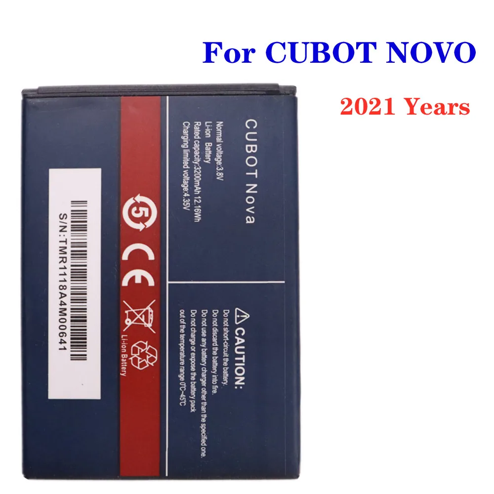 

Оригинальный аккумулятор CUBOT 3200 мАч для телефона CUBOT NOVO