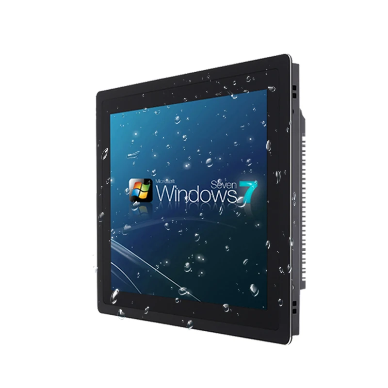 12 inch Embedded Fully enclosed fanless cooling industrial computer 15