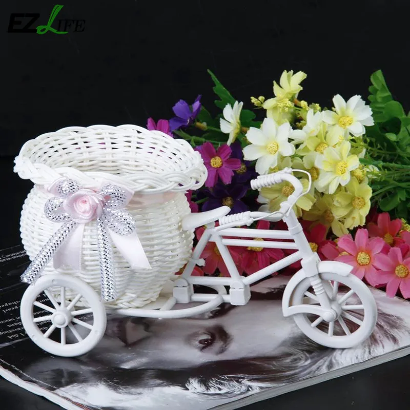 Плетению ротанга искусственный цветок корзины ручной работы имитация