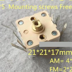 20PCS Radio Film Variable Capacitor 270p Twin 20PFM CBM-443BF CBM443BF  new