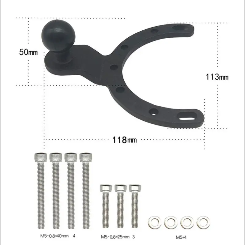 Einstellbare Motorrad Gas Tank Berg GPS Telefon Kamera Halterung Auto Halter für Kawasaki Honda Yamaha Motorrad Zubehör – Detail 6
