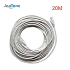 JeaTone Cat5 кабель 10 метров 20 метров удлинить провода для SIP видео двери телефона системы