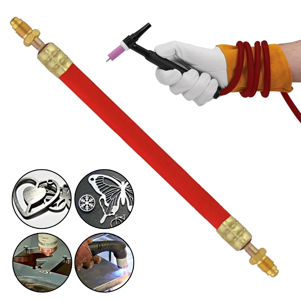 

9/17 серия Superflex сварочная фонарь TIG, силовой кабель CK57Y01RSF, красный супер мягкий шланг, сварочные аксессуары футов
