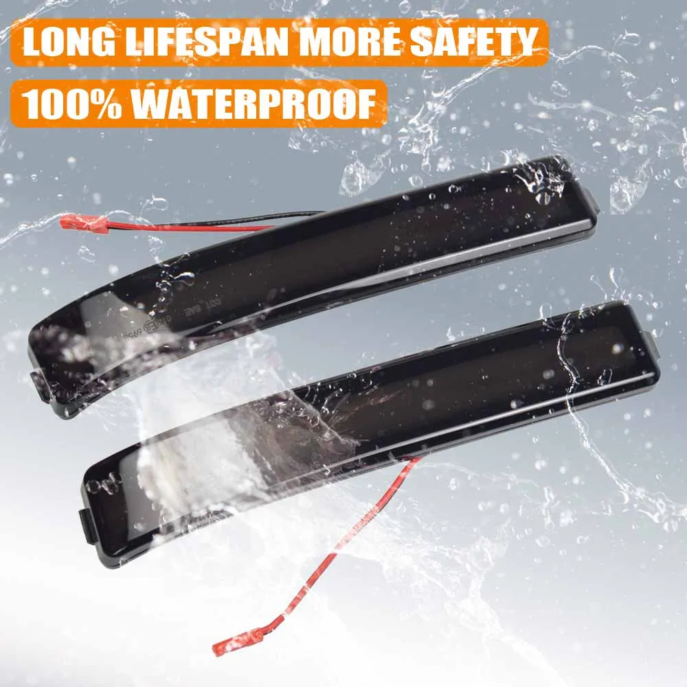 Автомобисветильник светодиодный динамический поворотный сигнал лампа для