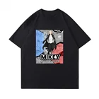 Футболка унисекс, с коротким рукавом, для косплея, в стиле аниме, 2021