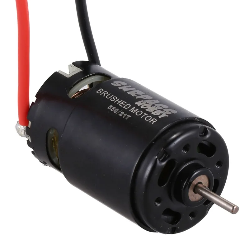 

SURPASS HOBBY 550 Brushed Motor 21T 7.4V 13000RPM 600W RC Motor for HSP HPI Wltoys Kyosho TRAXXAS RC Car Parts