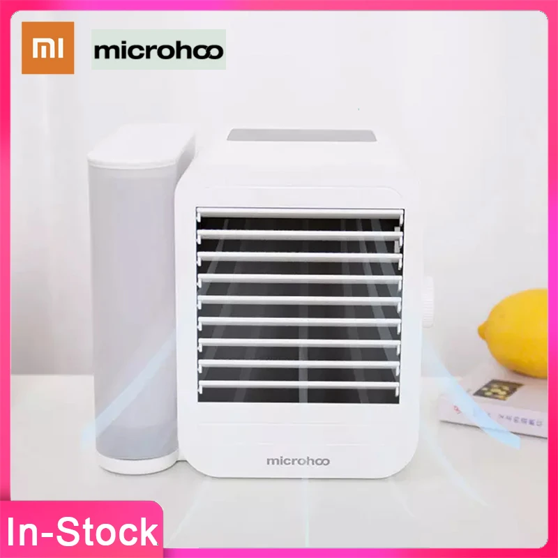 Новый мини кондиционер XIAOMI Microhoo 3 в 1 для домашнего охлаждения воды с сенсорным