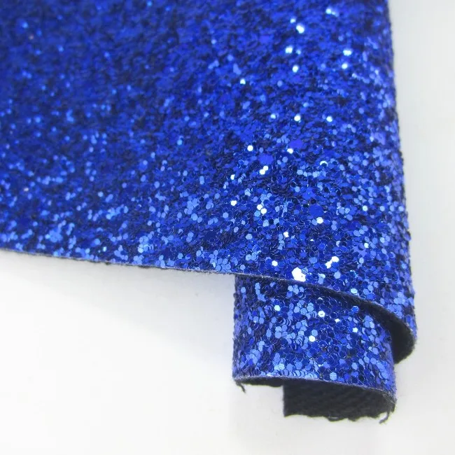 6 - Azure Blue 30 см X 134 см рулон черного, белого, серебристого цвета, плотная блестящая ткань, искусственная синтетическая кожа для банта, материал для свадебного украшения, сделай сам, CN226 - Цвет: 6 - Azure Blue