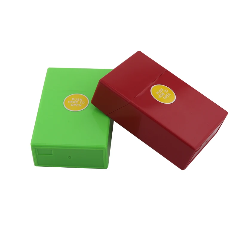 Женский Карманный контейнер для хранения сигарет пластиковый чехол аксессуары