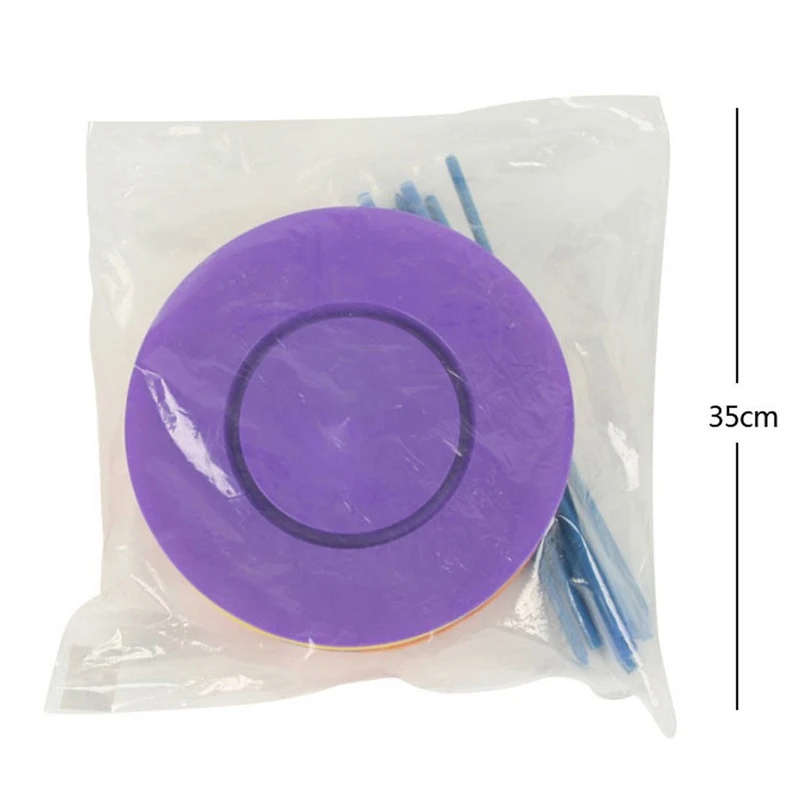 6 наборов пластиковых жонглирующих Спиннинговых пластин палочки для выступлений