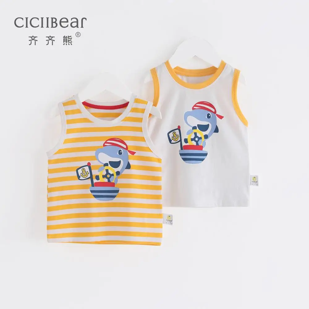 Детская одежда ciciibear жилет для мальчиков и девочек комплект из двух предметов