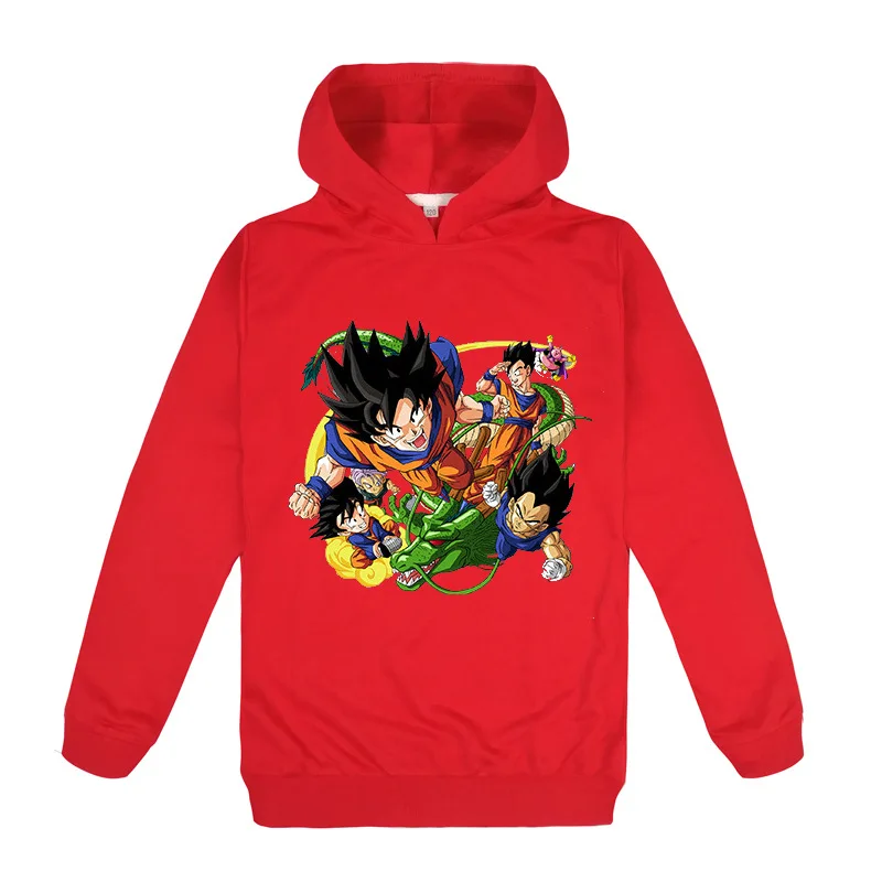 Детская куртка Wukong толстовка Goku Vegeta детская одежда для мальчиков Детские