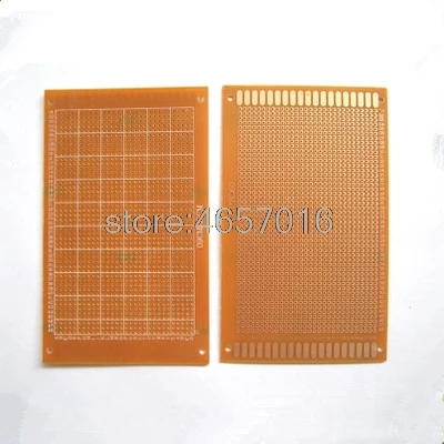 

9x15 9*15cm Single Side Prototype PCB Universal Board Experimental Bakelite Copper Plate Circuirt Board yellow