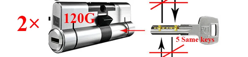 

All locks use the same key, one key opens all locks Door lock Lock cylinder Door cylinder lock Entrance door lock Cylinder lock
